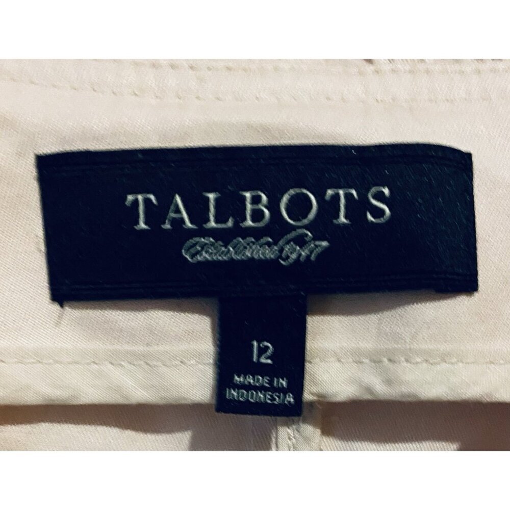 Talbots Jacket Womens 12 Dusty Pink Ruffle Collar Pockets 3/4 Sleeve Cottagecore - Picture 5 of 6